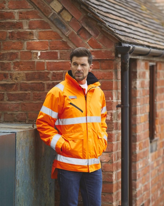 YOKO Hi-Vis Fontaine Storm jacket Jacke personalisierbar