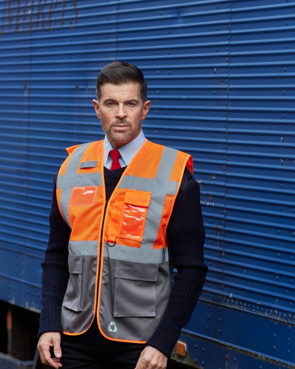 Gilet de sécurité personnalisable YOKO Gilet haute visibilité Top Cool "Management"