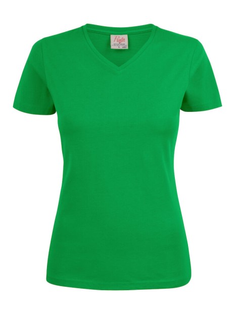 PRINTER Heavy V-neck 
T-Shirt Femmes FRESH GREEN personnalisable