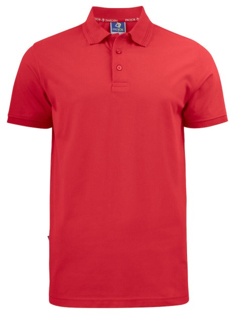 PROJOB 2021 POLO PIQUE rouge personnalisable