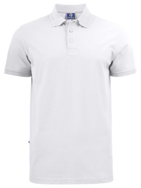 PROJOB 2021 POLO PIQUE blanc personnalisable
