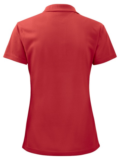 PROJOB 2041 POLO PRIO POLYESTER FEMME rouge personnalisable