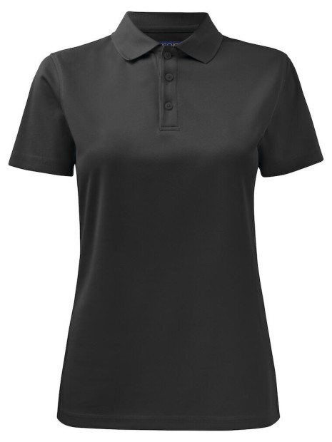 PROJOB 2041 POLO PRIO POLYESTER FEMME noir personnalisable