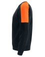 Sweater PROJOB 2125 SWEATER RONDE HALS MET FLUO INZETSTUKKEN voor bedrukking &amp; borduring