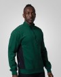 Sweat-shirt personnalisable PROJOB 2128 SWEATSHIRT PRIO BICOLORE COL ZIP