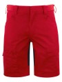 PROJOB 2522 SHORTS STRETCH rouge personnalisable