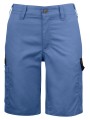PROJOB 2529 SHORT PRIO POLYCOTON FEMME bleu ciel personnalisable