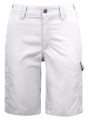 PROJOB 2529 SHORT PRIO POLYCOTON FEMME blanc personnalisable