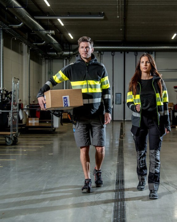 Bermuda & Short PROJOB 3521 STRETCHSHORT MET AFNEEMBARE SPIJKERZAKKEN voor bedrukking &amp; borduring