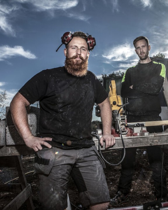 Bermuda & Short PROJOB 3521 STRETCHSHORT MET AFNEEMBARE SPIJKERZAKKEN voor bedrukking &amp; borduring