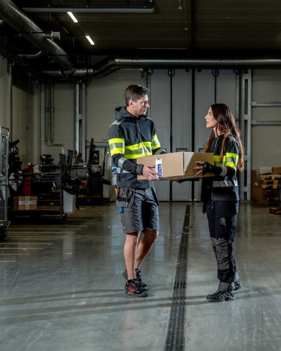 Bermuda & Short PROJOB 3521 STRETCHSHORT MET AFNEEMBARE SPIJKERZAKKEN voor bedrukking &amp; borduring