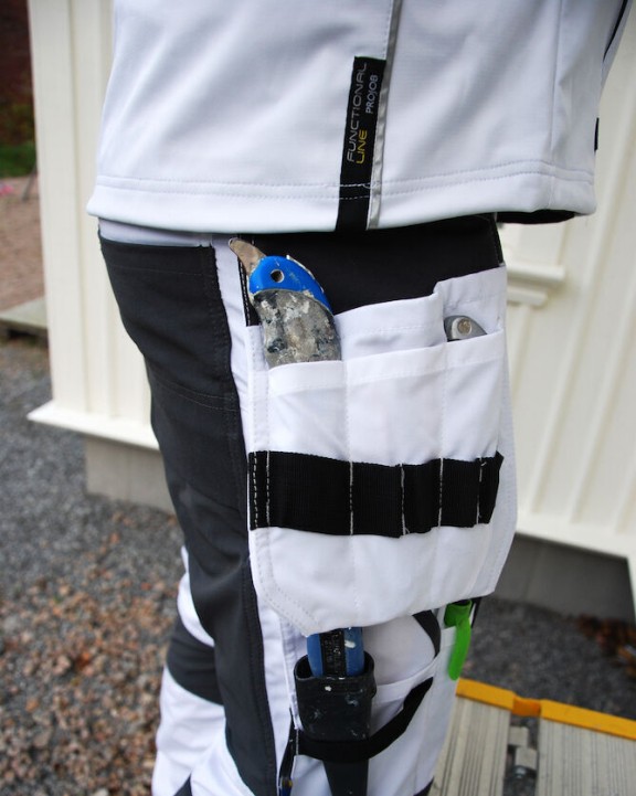 Broek PROJOB 5536 STRETCHBROEK MET KNIEZAKKEN EN SPIJKERZAKKEN voor bedrukking &amp; borduring