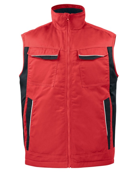 Veste personnalisable PROJOB 5704 BODYWARMER MULTIPOCHES PRIO MATELASSE