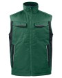 Veste personnalisable PROJOB 5704 BODYWARMER MULTIPOCHES PRIO MATELASSE
