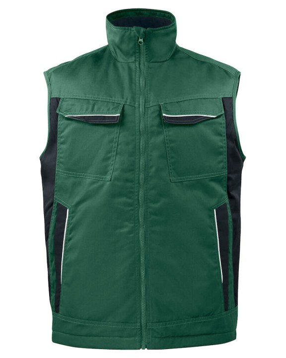Veste personnalisable PROJOB 5704 BODYWARMER MULTIPOCHES PRIO MATELASSE