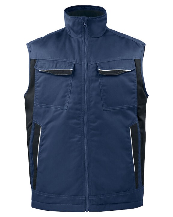 Veste personnalisable PROJOB 5704 BODYWARMER MULTIPOCHES PRIO MATELASSE