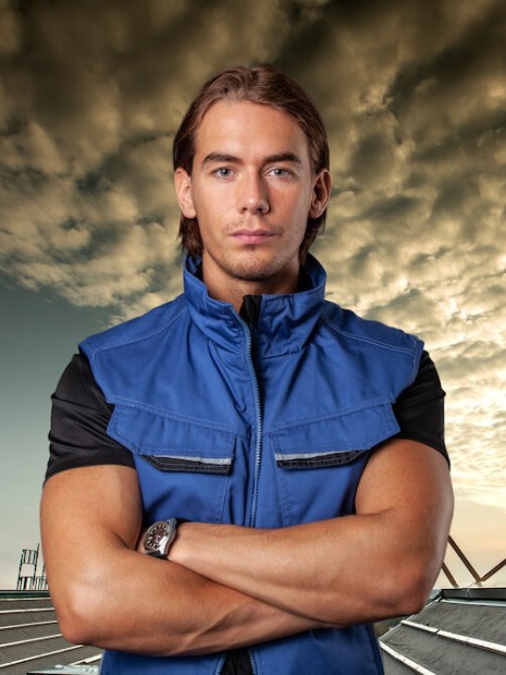 Vestes à personnaliser PROJOB 5704 BODYWARMER MULTIPOCHES PRIO MATELASSE 