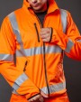 PROJOB 6105 LEICHTE SOFTSHELL JACKE EN ISO 20471 KLASSE 3 Softshell personalisierbar
