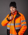 PROJOB 6105 LEICHTE SOFTSHELL JACKE EN ISO 20471 KLASSE 3 Softshell personalisierbar