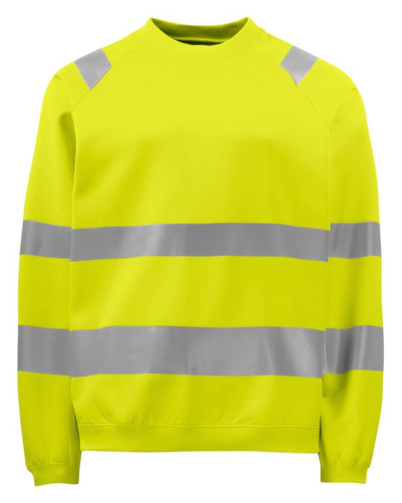 Sweat-shirt personnalisable PROJOB 6106 SWEATSHIRT COL ROND - EN ISO 20471 CLASSE 3