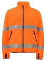PROJOB 6327 POLAIRE HV EN ISO 20471 CLASSE 3 orange/noir personnalisable