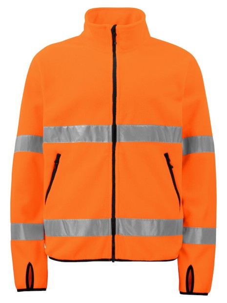 PROJOB 6327 POLAIRE HV EN ISO 20471 CLASSE 3 orange/noir personnalisable