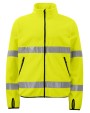 PROJOB 6327 FLEECE JACKE EN ISO 20471 KLASSE 3 Polar Fleece personalisierbar