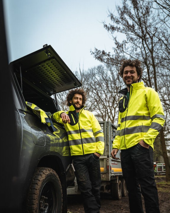 Softshell personnalisable PROJOB 6432 SOFTSHELL - EN ISO 20471 CLASSE 3/2