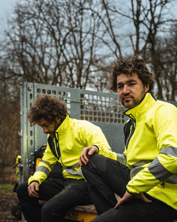 Softshell personnalisable PROJOB 6432 SOFTSHELL - EN ISO 20471 CLASSE 3/2