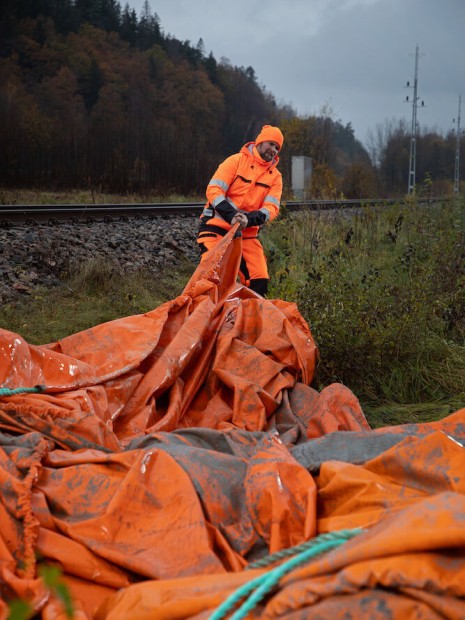 Vestes à personnaliser PROJOB 6440 PARKA PRIO HV - EN ISO 20471 CLASSE 3 / EN 343 CLASSE 3/3 