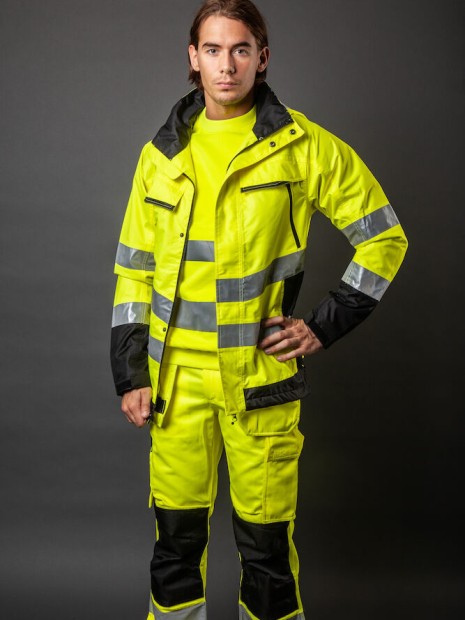 Vestes à personnaliser PROJOB 6440 PARKA PRIO HV - EN ISO 20471 CLASSE 3 / EN 343 CLASSE 3/3 