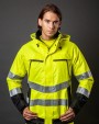 Jas PROJOB 6441 GEVOERDE SIGNALISATIEREGENJAS EN ISO 20471 KLASSE 3 voor bedrukking &amp; borduring