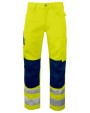 Pantalon personnalisable PROJOB 6532 PANTALON POLYCOTON PRIO - EN ISO 20471 CLASSE 2
