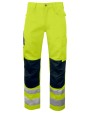 Pantalon personnalisable PROJOB 6532 PANTALON POLYCOTON PRIO - EN ISO 20471 CLASSE 2