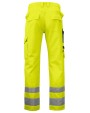 Pantalon personnalisable PROJOB 6532 PANTALON POLYCOTON PRIO - EN ISO 20471 CLASSE 2