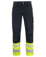 Broek PROJOB 6533 SIGNALISATIEBROEK EN ISO 20471 KLASSE 1 voor bedrukking &amp; borduring