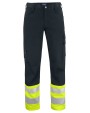 Pantalon personnalisable PROJOB 6533 PANTALON POLYCOTON PRIO - EN ISO 20471 CLASSE 1