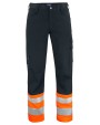 Pantalon personnalisable PROJOB 6533 PANTALON POLYCOTON PRIO - EN ISO 20471 CLASSE 1