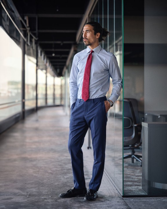 J. HARVEST & FROST Yellow Bow 50 
Hemd Slim Fit Herren Hemd personalisierbar