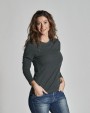 T-shirt personnalisable COTTOVER T-SHIRT MANCHES LONGUES FEMME - CERTIFIÉ GOTS