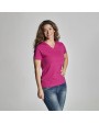 T-shirt COTTOVER T-SHIRT V-NECK LADY - GOTS GECERTIFICEERD voor bedrukking &amp; borduring