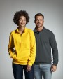 COTTOVER Half Zip Unisex Sweatshirt personalisierbar