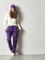 Bonnets, Écharpes & Gants à personnaliser COTTOVER BONNET - CERTIFIÉ GOTS mauve