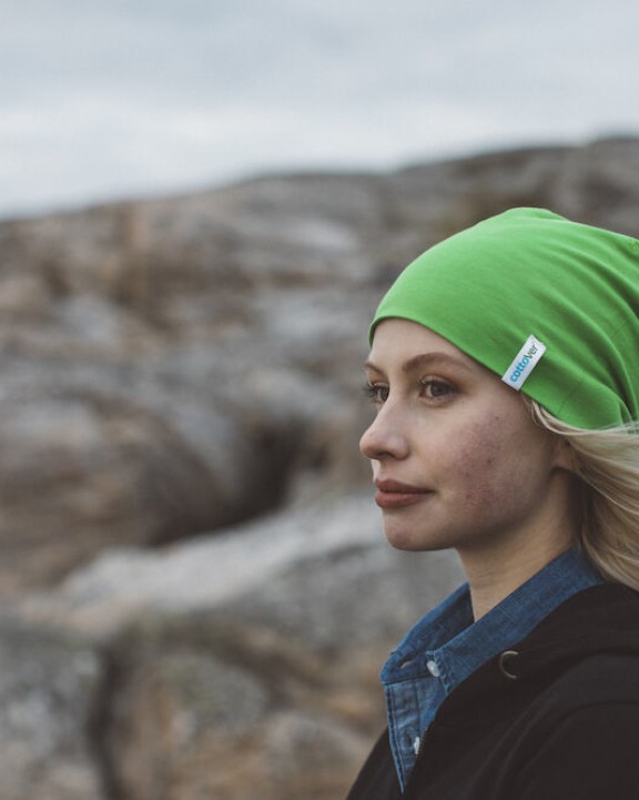 Bonnet, Écharpe & Gant personnalisable COTTOVER BONNET - CERTIFIÉ GOTS