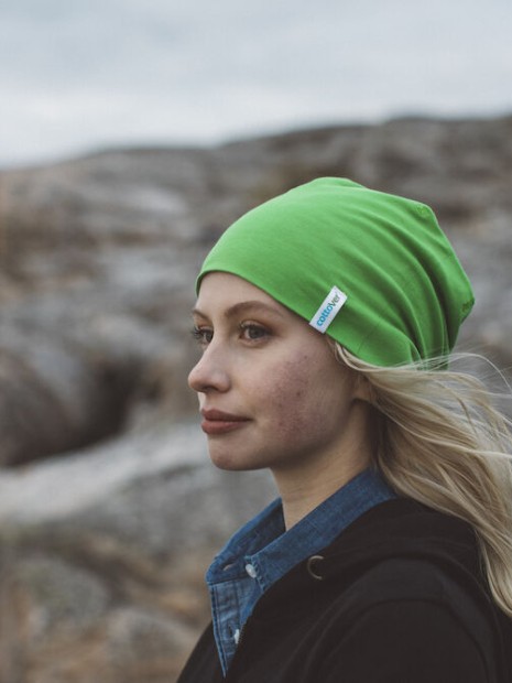 Bonnets, Écharpes & Gants à personnaliser COTTOVER BONNET - CERTIFIÉ GOTS vert