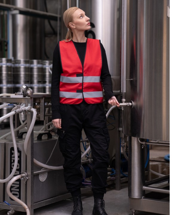 KORNTEX FUNCTIONAL VEST "DORTMUND" Warnweste personalisierbar