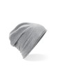 BEECHFIELD JERSEY BEANIE heather grey personnalisable