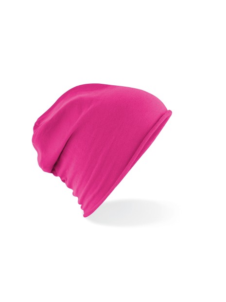 BEECHFIELD JERSEY BEANIE FUCHSIA personnalisable