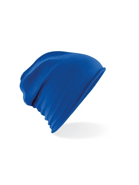BEECHFIELD JERSEY BEANIE bleu royal personnalisable