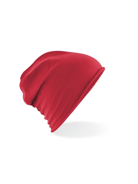 BEECHFIELD JERSEY BEANIE rouge personnalisable